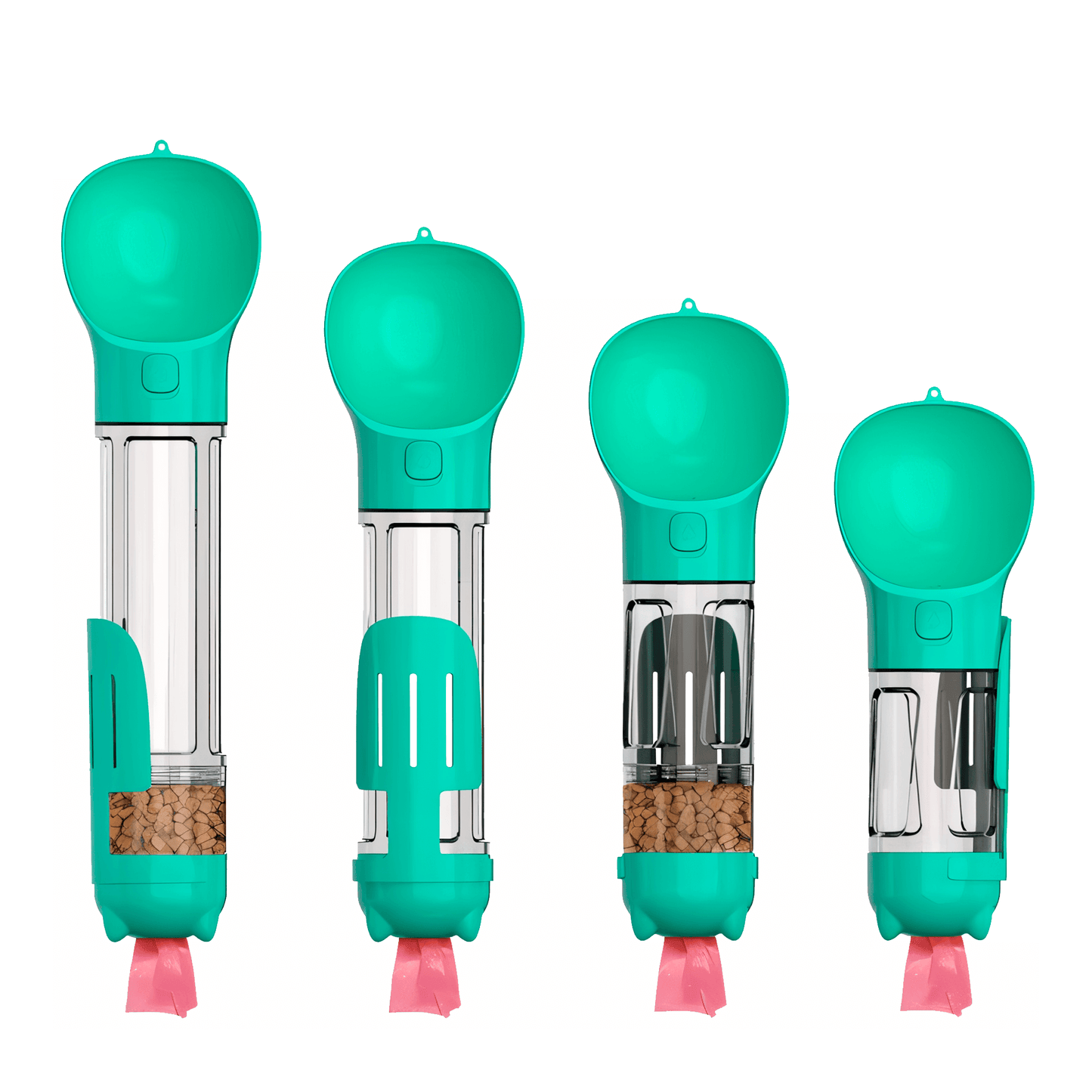 PawsGlad 4-in-1 Pet Travel Bottle